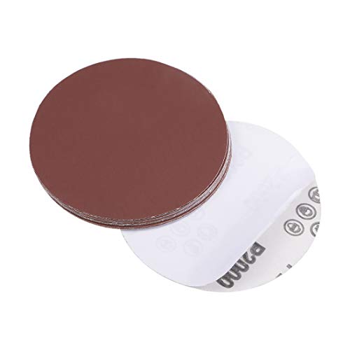 Disque abrasif 12,7 cm grain 2000 haute longévité pour lisser les imperfections, 15 pièces