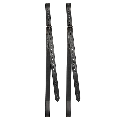 Exion Stirrup Leathers for English Saddles, Pre-Stretched Leather Pair - image 3