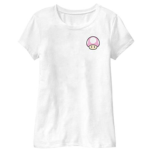 T-shirt Nintendo pour fille blanc taille L idéal pour l'école