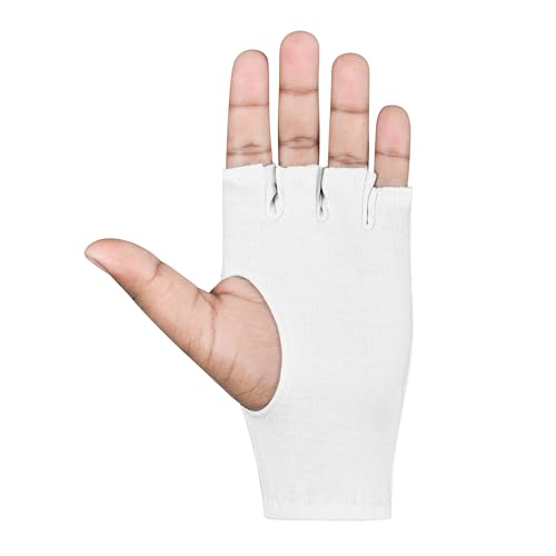 DSC Cotton Attitude1 Cricket Inner Gloves,White 4 312MSOM51PL