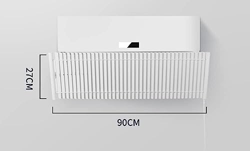 Déflecteur de sortie d'air réglable pour climatisation résidentielle