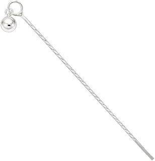 925 Sterling Silver Kumkum Stick – Traditional Forehead Sindoor Kumkum Roli Tikka | Chandan, Roli & Tilak Applicator for W... Price In India