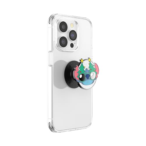 Image of PopSockets Adhesive Phone Grip, Holder, Phone Stand, Disney Lilo & Stitch - Holiday Stitch