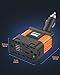 Ampeak 100W Car Power Inverter 4.8A Dual USB Ports AC Outlet 11 Safe Protections Cordless Cigarette Lighter Adapter for iPhone iPad
