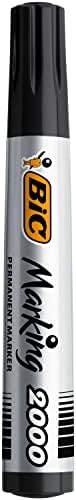 BIC Marker Marking 2000 ECOlutions okrągła końcówka czarny, opakowanie 12 szt.