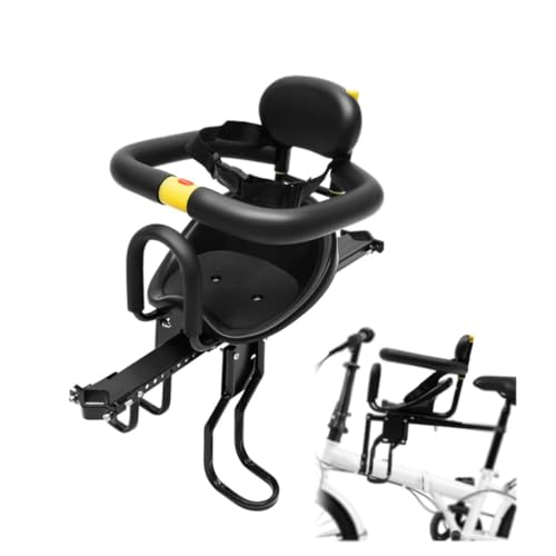 HYZHANHONG Portable Bicycle Front Baby Seat, Extendable Front Safety Seat, and Safe and Stable Baby and Child Seat Suitable for Children Aged 2-5 Years Old