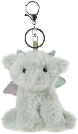 Apricot Lamb Cute Toys Plush Dragon Perfect Stuffed Animal Keychain for Kids Bag, Purse, Backpack, Handbag