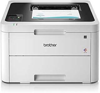 Brother MFC-L3730CDN Colour Laser Printer - All-in-One, USB 2.0/Network, Printer/Scanner/Copier/Fax Machine, 2 Sided Printing, A4 Printer, Small Office/Home Office Printer, UK Plug