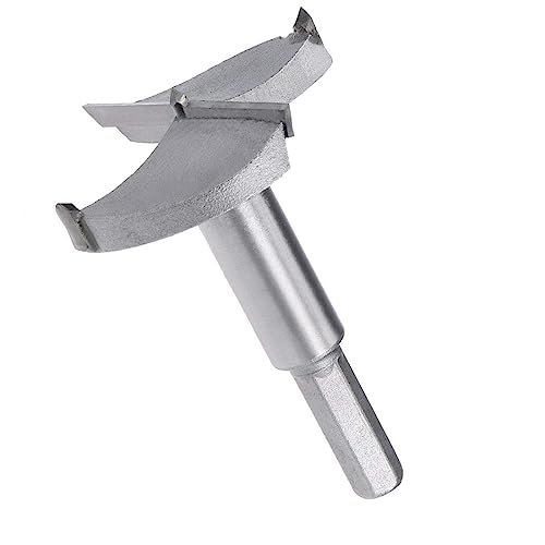 MACHSWON Forstner Drill Bits Tungsten Carbide Wood Hole Saw Opener Drill Bit 65mm Woodworking Drilling Bit Cutter
