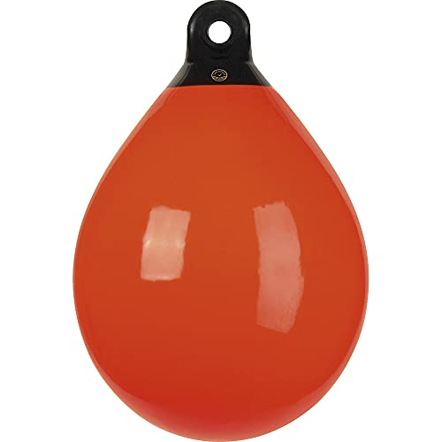 Pare-battage poire Modèle B 50 robuste rouge et noir, défense de coque premium