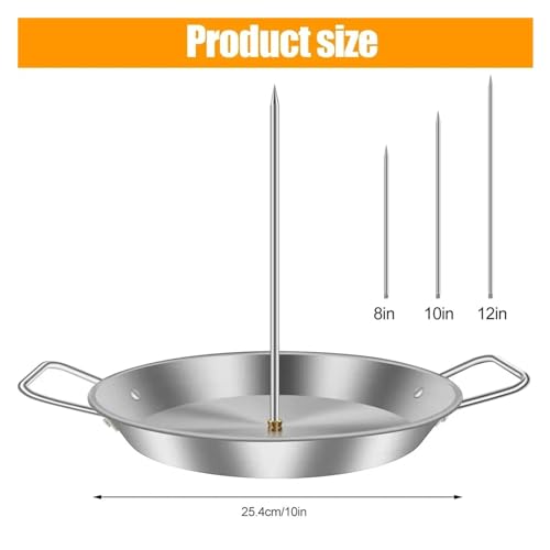 Pointes et support cuisson vertical pour barbecue : finie la viande sèche - 3