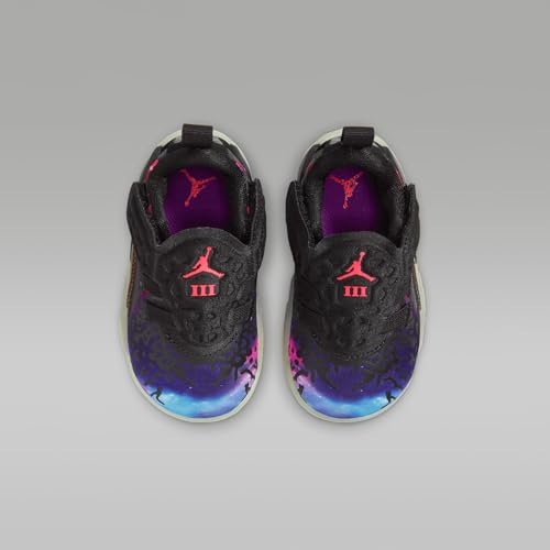 Jordan Zion 3 (Black/Solar RED-Vivid Purple-Barely Volt)4
