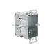 Hubbell-Raco 517 2-1/2-Inch Deep Gangable Old Work Clips NMSC Clamps, 3-Inch by 2-Inch Switch Box