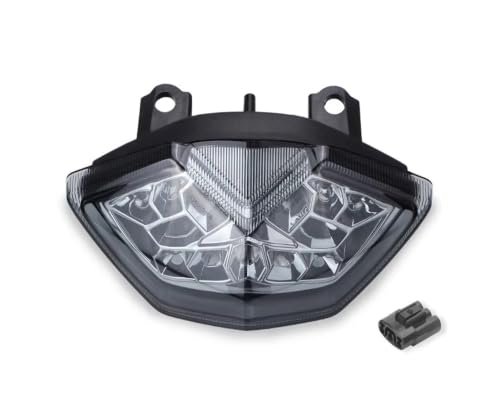 Feu arrière LED Kawasaki Z1000 résout le manque de visibilité avec stop rouge jaune