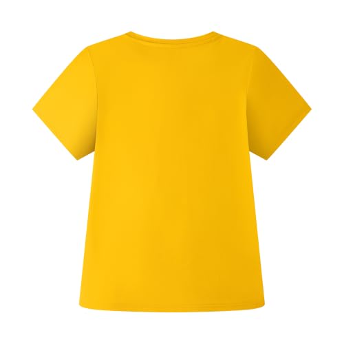 Image of Cadidi Dinos Girls T-Shirt Short Sleeve Top T-Shirt Tee