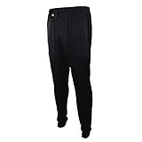 Basecamp Men’s Heated Base Layer Pants - 8 Hours of Heat | 4 Heat Zones | with Battery & Charger | Machine Washable | All Day Warmth Onyx