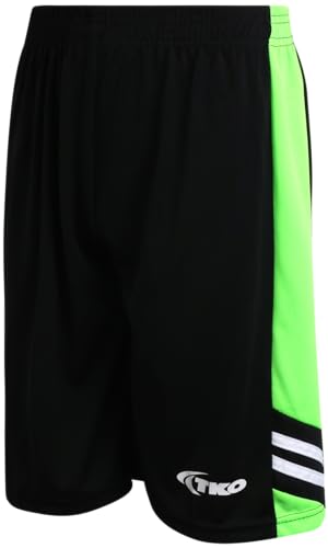 tko boys39 6-pack active performance mesh basketball shorts - quick dry boys athletic shorts 8-16