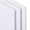 Pvc-hardschuimplaat, 3-10 mm, kunststof plaat, wit, verkrijgbaar in verschillende maten, 300-1200 mm, 3 mm, 500 x 1200…