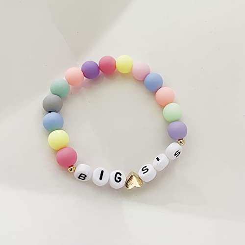 Image of Sister's Big Bracelet Gift, Little Girls' Sister Jewelry