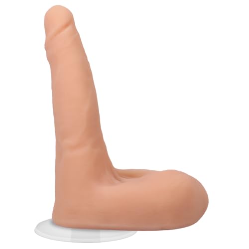 Signature Series Lucas Frost ULTRASKYN 17.8 cm Dildo Realistisches Dual-Density-Design mit abnehmbarem Vac-U-Lock-Saugnapf, Harness kompatibel, phthalatfrei, körpersicher, nur für Erwachsene