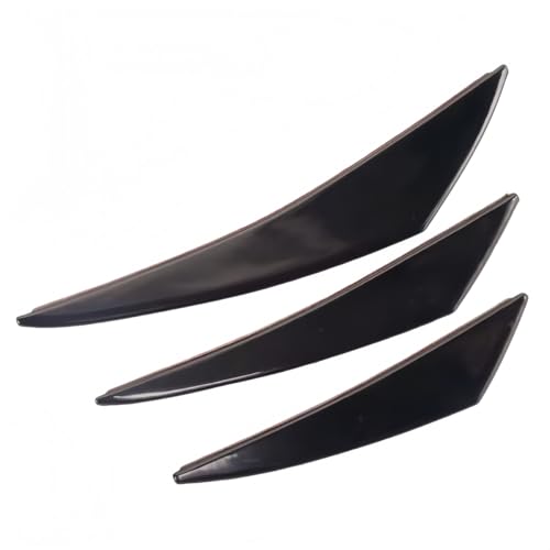 Car Bumper Protector Trim Compatible with Hyundai Grand i10 i20 i30 (Fastback N), Anti-Collision and Anti-Scratch Bumper Scrape Guard, Cars Front Bumper Protector Bumper Guards,Black