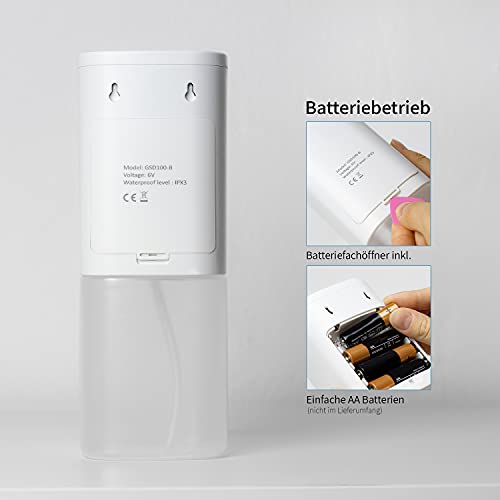 Desinfektionsspender Sensor XTRAFOX für kontaktlose Desinfektion