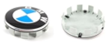 [Regular imported goods] BMW wheel center cap chrome edge genuine parts one minute (set of 4) 36136783536
