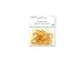 Multicraft Imports Wedding Rings 3/4" 24/Pkg-Gold