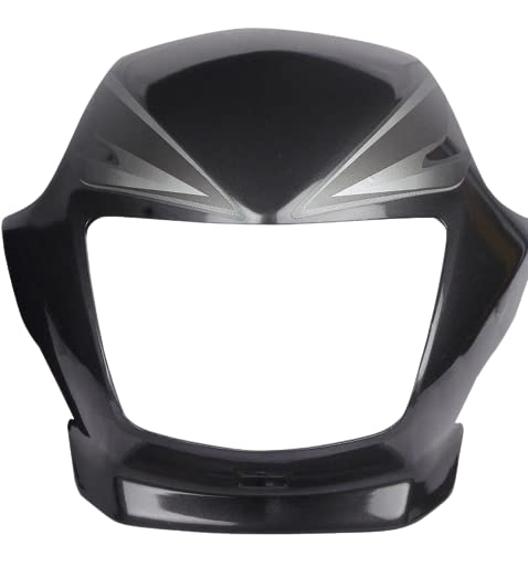 Matay Front Visor for CB Shine (G,Grey)(Pack of 1)
