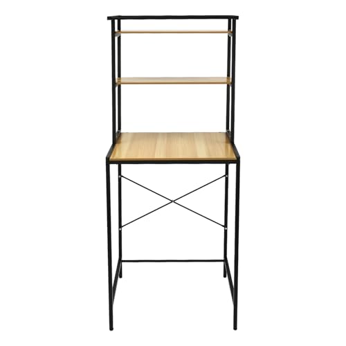 KenSyuInt 3 Tiers Washer and Dryer Storage Shelf Space Saving Bathroom Organizer Rack aundry Room Organizer Standing Shelf Over Washing Machine Storage Rack Metal Pantry Shelves