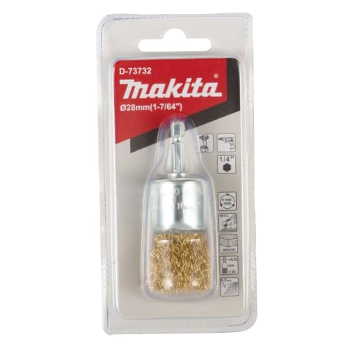 Pinselbürste 28 mm Messing 14 D 73732 Makita - vue 1