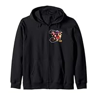 Disney Villains Alphabet Monogram Captain Hook Letter X Zip Hoodie