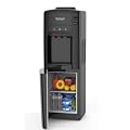 Frigidaire Gallery, Top Load Water Dispenser, Built-in Cooling Bottom Refrigerator Compartment, Black