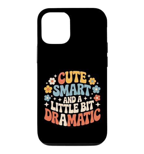Cute Smart And A Little Bit Dramatic ���ӋC�ȃ{�[���h���[�h - �X�}�z�P�[�X iPhone 12/12 Pro �p
