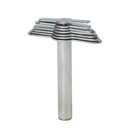 Perforateur bouchon caoutchouc labo : ensemble de 7 perceuses manuelles