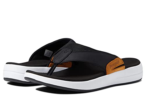 Image of Propet Mens Easton Flip Flops Casual Sandals Casual - Blue