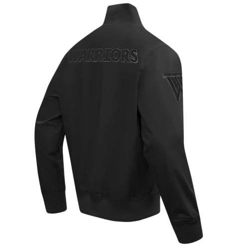 Pro Standard MENS NBA GOLDEN STATE WARRIORS NEUTRAL JACKET BLACK XL - Image 4