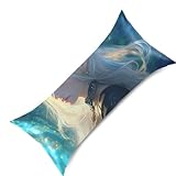 Taille standard : la taille de la taie d'oreiller en satin est de 50,8 x 101,6 cm. Une taie d'oreiller en soie exquise et charmante peut instantanément donner un nouveau look à un oreiller vierge, coloré et adapté pour les oreillers de tous les matériaux, ce qui peut protéger les oreillers de la poussière et des taches. La taie d'oreiller en soie confortable peut soulager les troubles du sommeil, vous permettant d'avoir un sommeil de haute qualité chaque nuit.