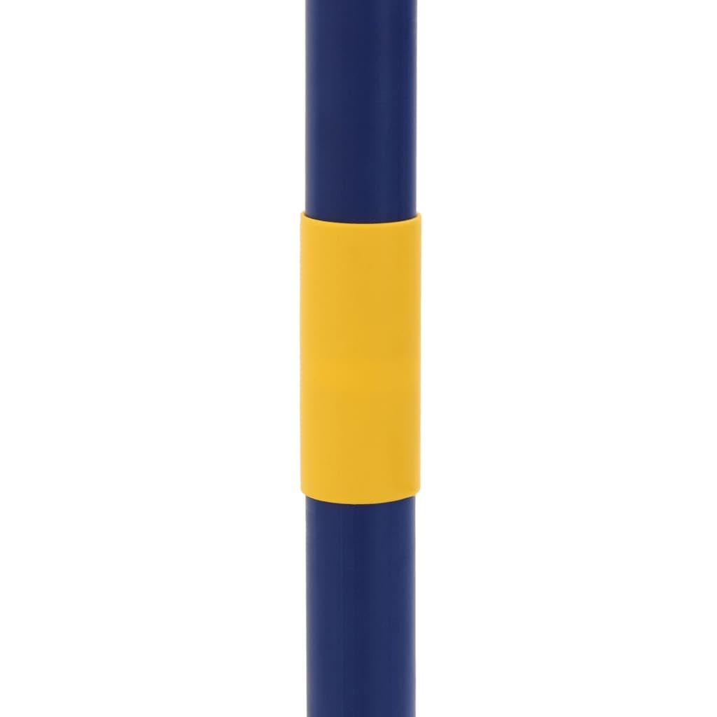 Canestro da basket per bambini con supporto, regolabile in altezza da 90 a 121 cm, con palla e pompa, giocattolo da giardino per interni ed esterni, per ragazzi e ragazze