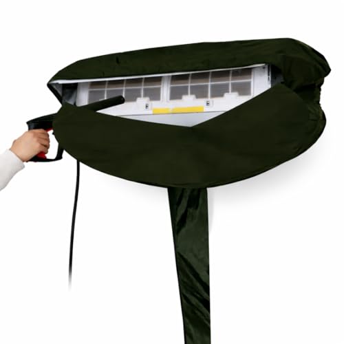 FIVA® AC Service Cleaning Cover for Split AC Indoor Unit | Waterproof Reusable Service Bag for Washing & Coil Cleaning | Dust & Splash Proof |