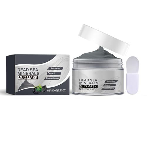 Dead Sea Minerals Mud Mask, Mitesser Maske und gegen Akne - Gesichtsmaske gegen unreine Haut - Schlamm Maske für Gesicht und Körper (C) Dead Sea Minerals Mud Mask, Mitesser Maske und gegen Akne - Gesichtsmaske gegen unreine Haut - Schlamm Maske für Gesicht und Körper (C)