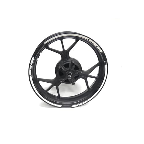 Radaufkleber Reflektierende Aufkleber Die Äußere Felge Von Motorrädern Für Y&amaha Für Tracer 700 900 850 Für MT07 Für MT09(Style 5)