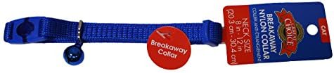 Great Choice Cat Breakaway Nylon Collar ~ Royal Blue All Around