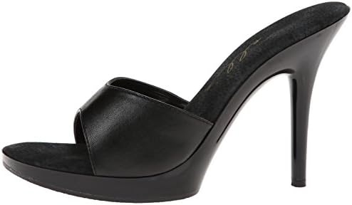 Ellie Shoes Women's 502 Vanity Dress Sandal, Black/Black Matte, 8 M US | Image 7