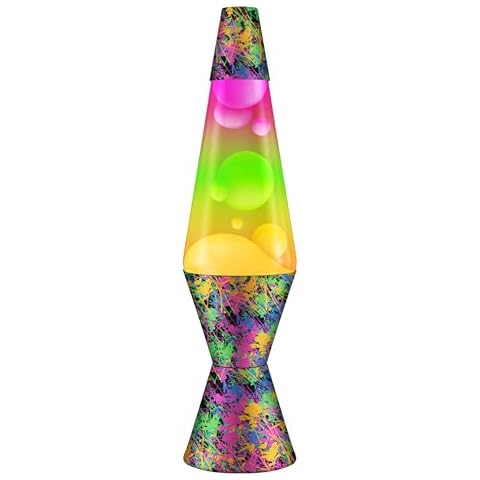 Lava 2142 Hand Painted Tri-Colour Globe Lamp Cover