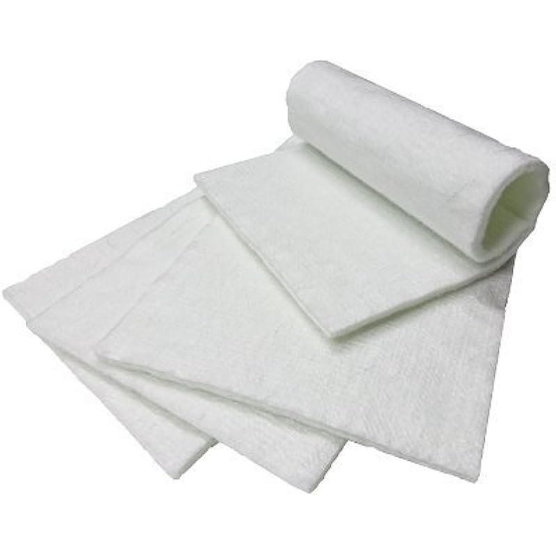 울트라 유리 울 330 x 500 mm : 4 개의 머플러 세트, 내열, 단열재, 사운드 감소 재료, 레이싱 모델