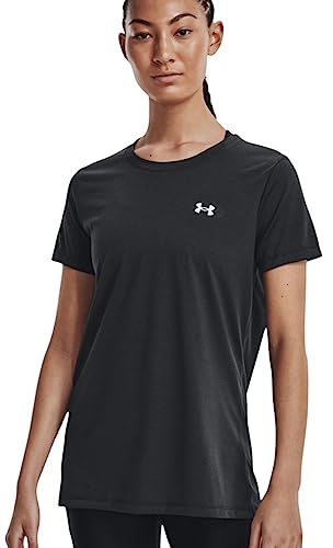 T-shirt Under Armour Bubble Tech femme carbone XL coupe ample