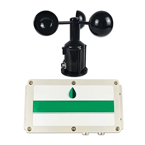Capteur de surveillance météo et alarme de vitesse du vent haute altitude pour grue