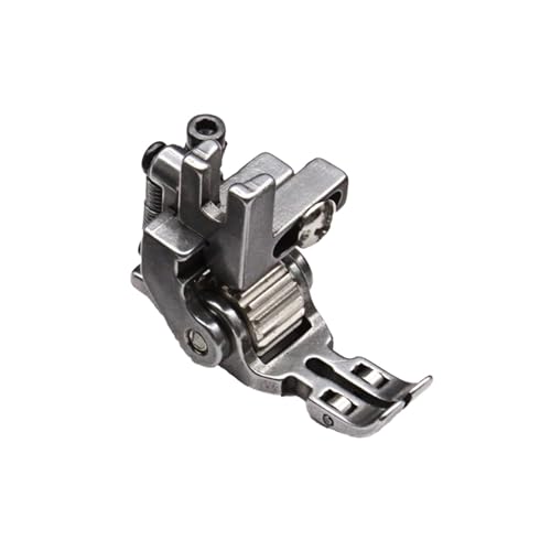 Pie prensatelas para máquina de coser industrial con rodillos miniatura 1