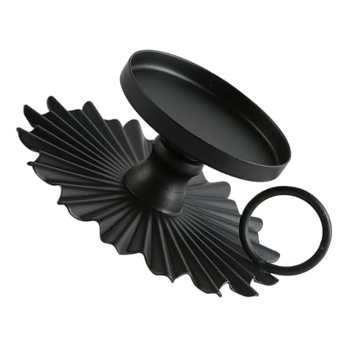 Cabilock Candlestick Iron Taper Candle Holder Vintage Candle Holder Decorative Candle Holders Desktop Candle Holder Tabletop Candelabra Metal Candlelight Holder Wrought Iron Antique